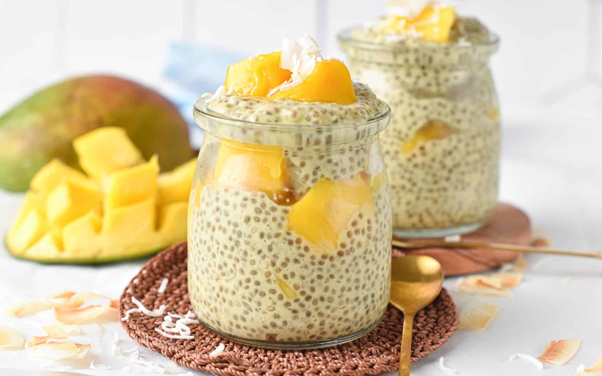 Protein-Packed Mango Chia Pudding: Gluten-Free Breakfast Bowl
